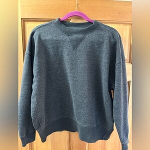 Standard Cloth, women’s medium charcoal gray crewneck.